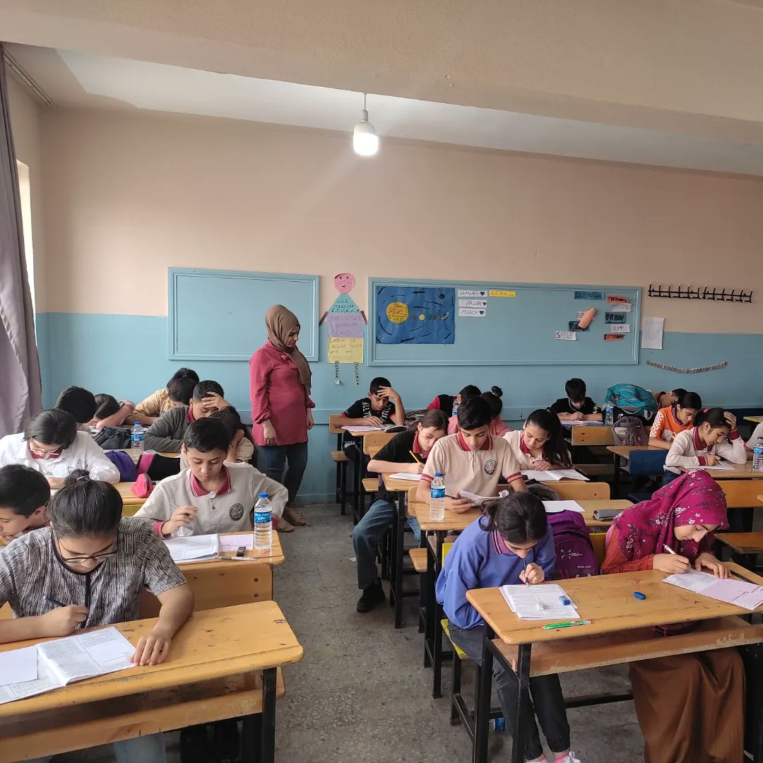 8. Sınıf öğrencilerimize yönelik hazırbulunuşluk sınavını uyguladık 📚📝 Emeklerinden dolayı öğretmenlerimize teşekkür eder, tüm öğrencilerimize başarılar dileriz.👏