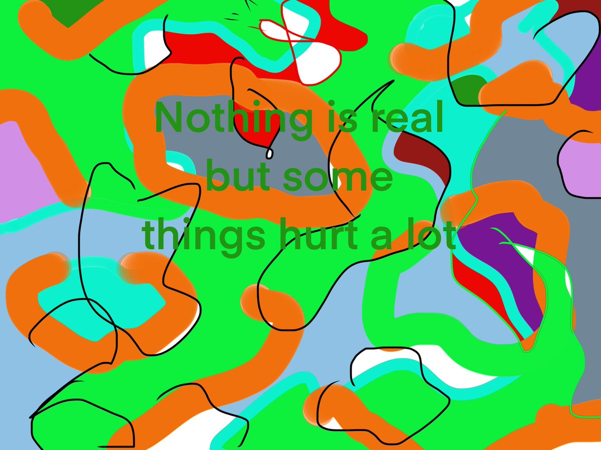 JadzeaAllen's tweet image. #digitalart #visualcomedy #moralrelativism #sillyart #procreatepainting