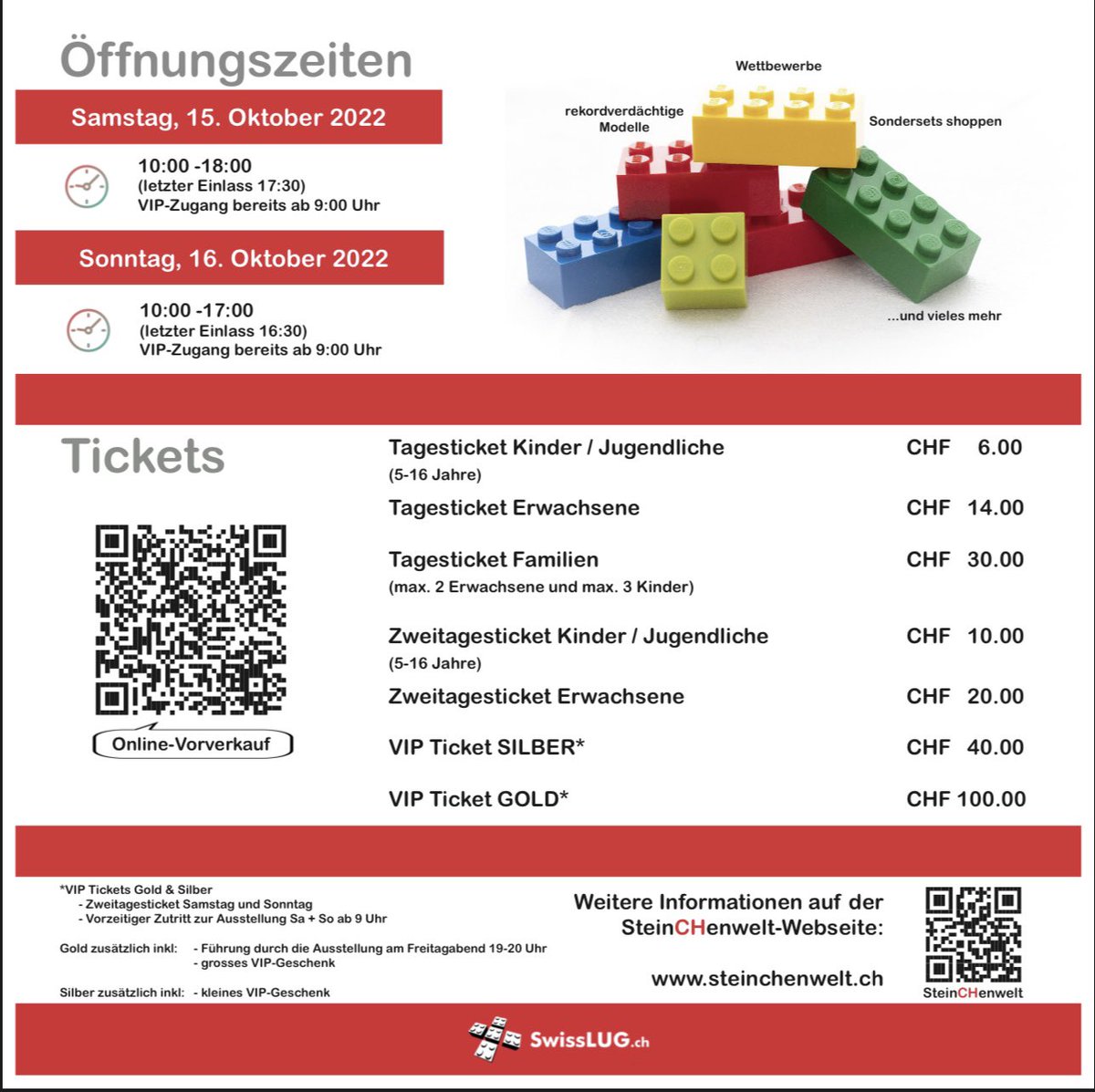 Steinchenwelt #stw2022 <a href="/LEGO_Group/">LEGO</a> <a href="/solothurn/">Solothurn</a> #solothurn 15.+16.10.2022