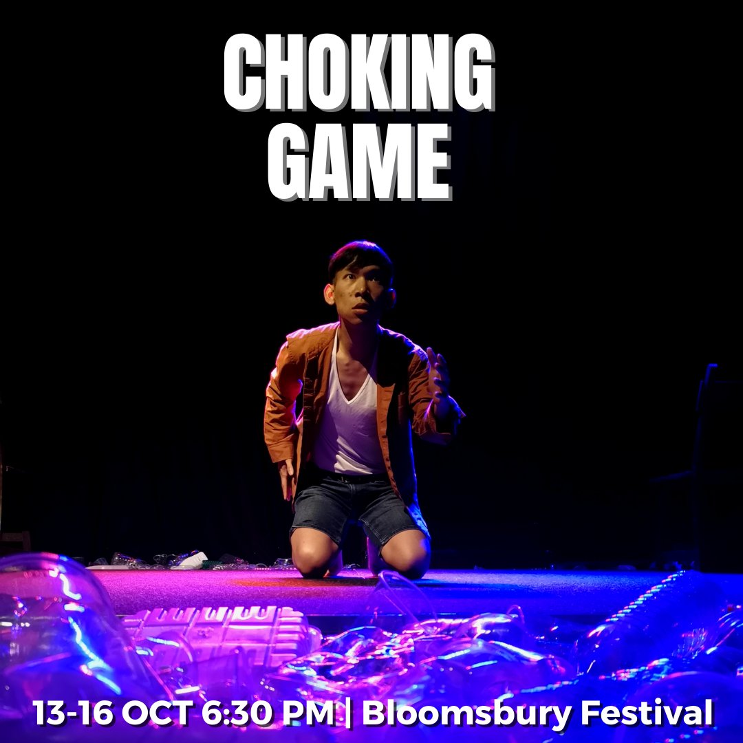 vibrantprods's tweet photo. Opening tonight!
#CHOKINGGAME by Yifan Wu is an East-Asian play about #Environmentalism and the Effects of #Climate Change on the natural environment and on society.

Only 13-16 Oct, 18:30 @bloomsburyfest 
🎟️ at https://t.co/wFySA2GaiG

#theatre #esea #extinction #plastic #london https://t.co/9h3Z1NecsK