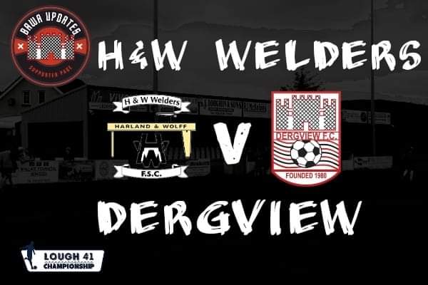 BAWA_Updates's tweet photo. 🗓 Saturday 15th October
⚽️ H&amp;W Welders vs Dergview
🏟 Blanchflower Stadium
🕒 3pm KO https://t.co/PQSNxkXMLK