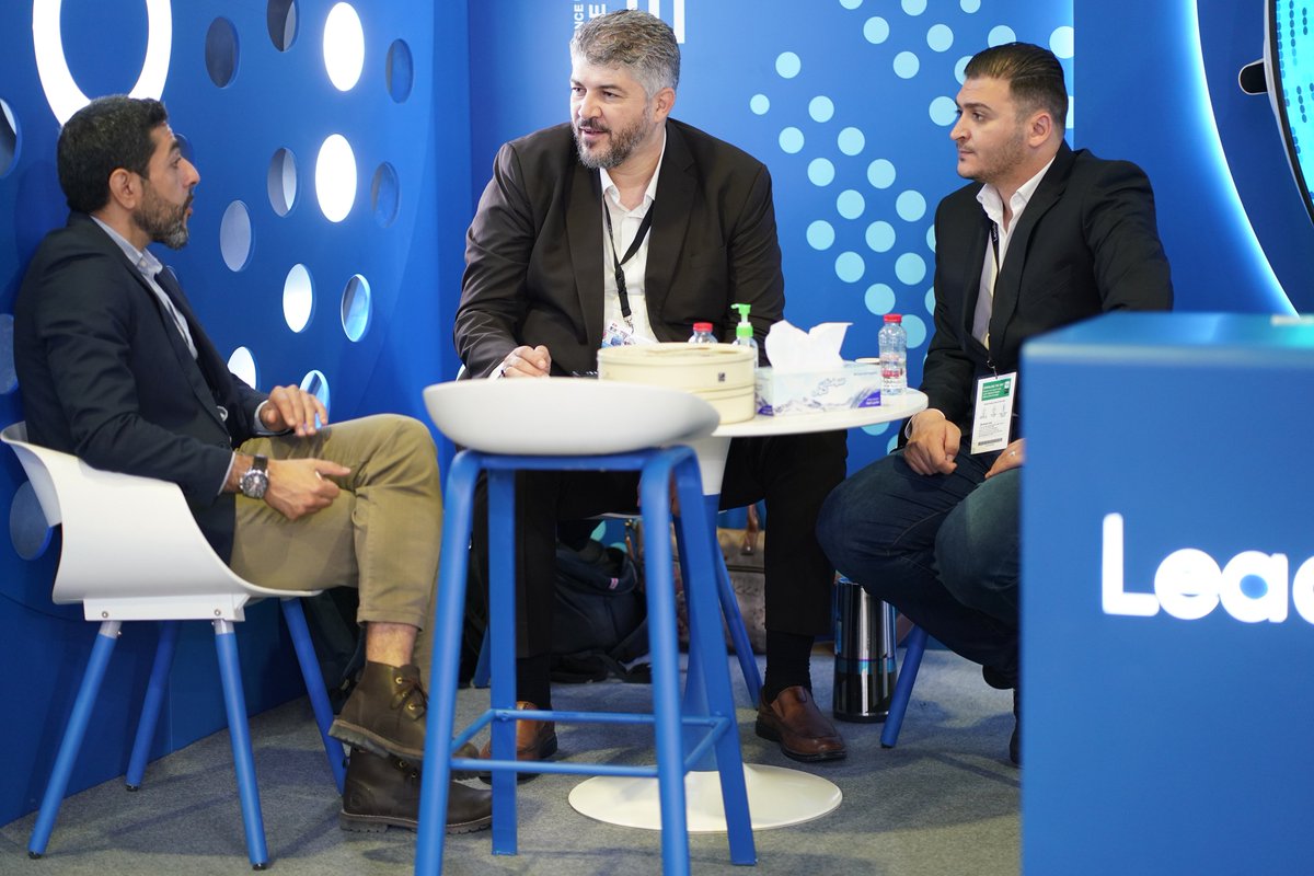 leadingpointcom's tweet photo. #GITEXGLOBAL2022 Day 4 BEGINS! 

Excited to meet our clients today and discuss their digital transformation projects and how Leading Point can be of value to their roadmap. 
Find us in Hall Z2, Stand B40. 

#gitex2022 #Dubai #LeadingPoint #Software #IT #Telecom https://t.co/8PfvuPNH51