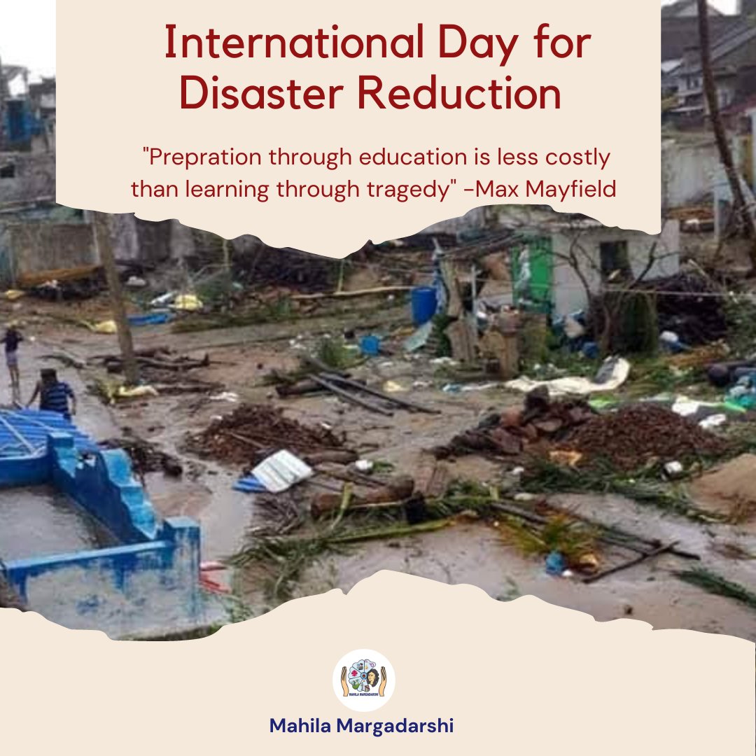 MMargadarshi's tweet photo. The InternationalDay for DisasterReduction is an opportunity to acknowledge the progress being made toward preventing&amp; reducing disaster risk &amp;losses in lives,livelihoods,economies&amp; basic infrastructure inline with international agreement for reducing global disasterrisk &amp; losses https://t.co/0Souw7iToh