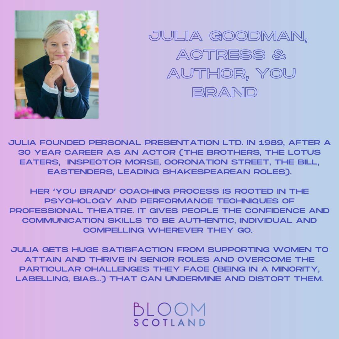 BloomScotland's tweet image. MEET THE PANELISTS ... 
Just 7 of 120 tickets left! Can’t wait to see you all there, make sure to grab a ticket before they go! 💜