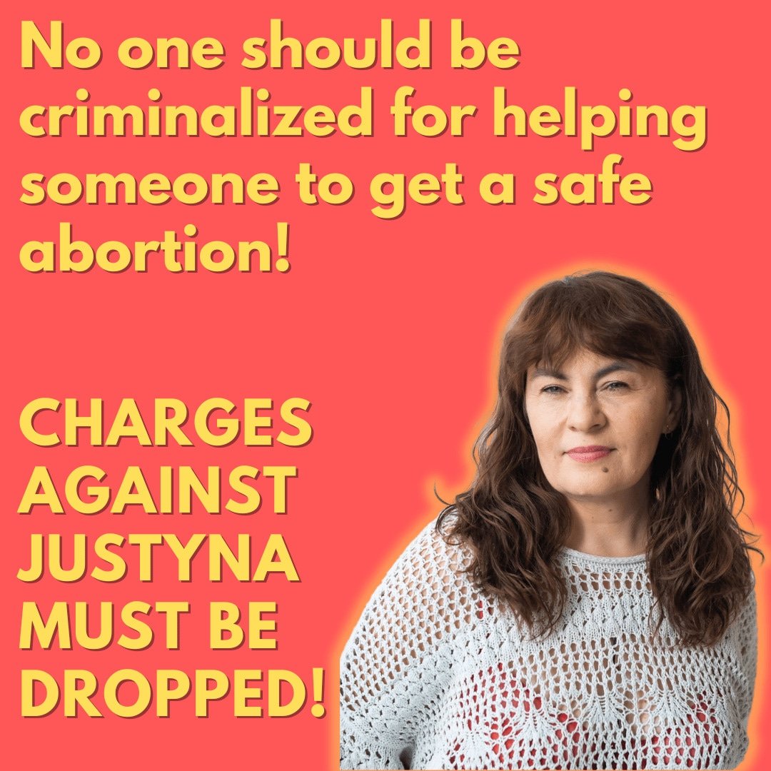 Justyna faces three years in prison for providing this support. Please visit the site "I am Justyna" to find out what you can do to publicise the case and stand with Justyna and other activists in Poland! aborcyjnydreamteam.pl/en/i-am-justyn…