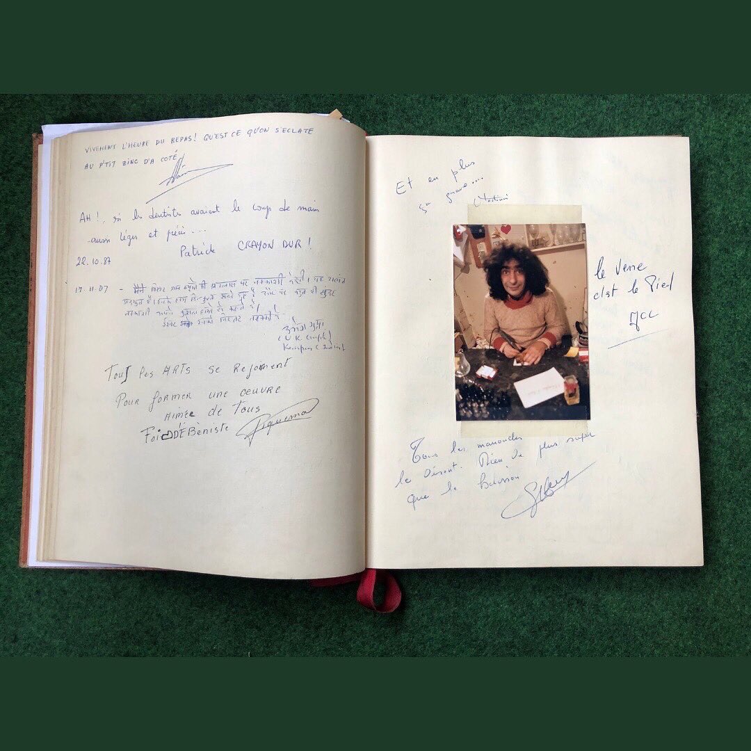 JBPanissie's tweet photo. Vernissage de JBP Boutiques / Opening of JBP Boutiques, 1986 🎊 and #guestbook
Part I
#jbp #jbpanissie #jbpart #quotes #instaquotes #artist #art #vernissage #opeing #newstore #livesofartists #mylife https://t.co/jo6jw57d86