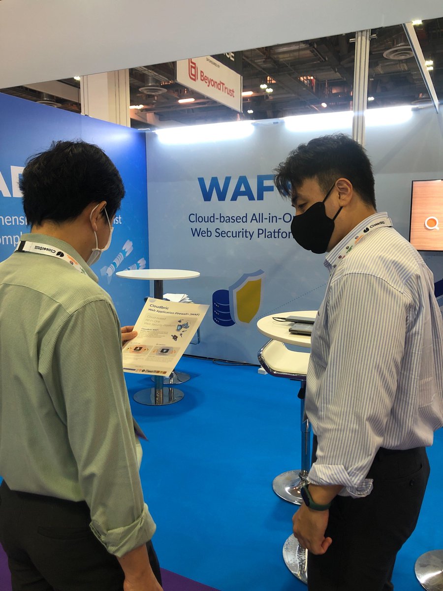 cloudbric's tweet photo. Last day at @cswasia, Sigapore!! Wrapping up the day at Booth C30, we really had a great time meeting you all!! Thank you so much for joining us!
#CSWA #CyberSecurityWorldAsia #Exhibition #Conference #Event #technology #CSWA2022 https://t.co/TKmHgFQBmX