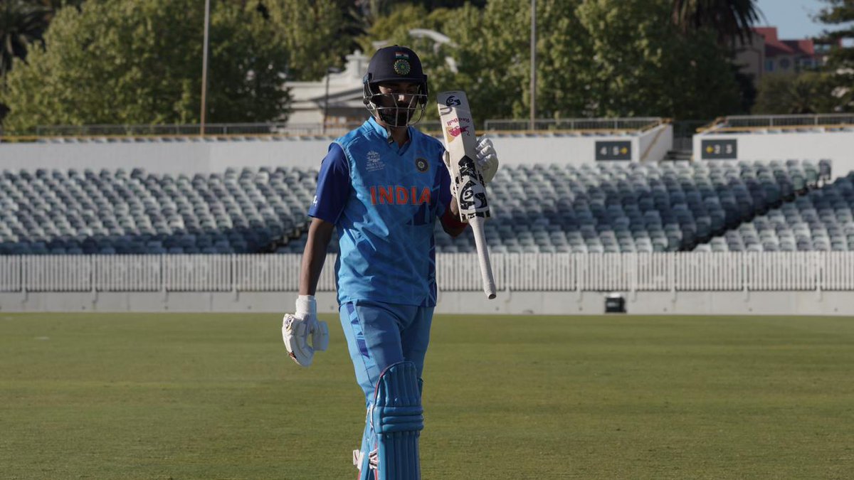 BCCI's tweet photo. That's that from the practice match against Western Australia.

They win by 36 runs.

KL Rahul 74 (55) https://t.co/5bunUUqZiH