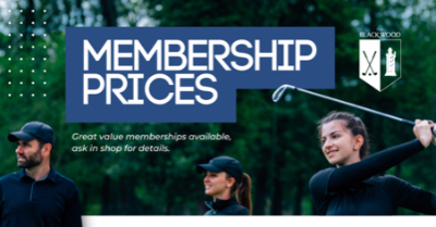 Join The Blackwood today with one of our great value memberships !

Contact us for more detail 

02891852706
