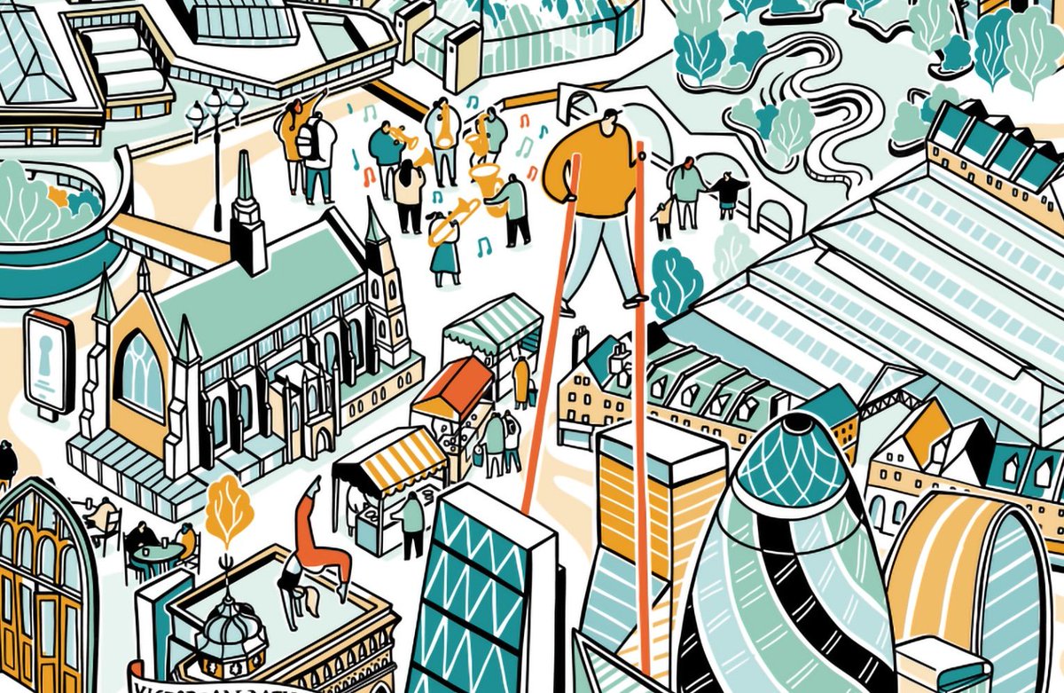 Join this Saturday 15 October the spectacular free event The Golden Key, the first major event planned by the City of London Corporation under its new flagship Destination City programme. Find out more what's waiting for you:  thegoldenkey.london/home.html