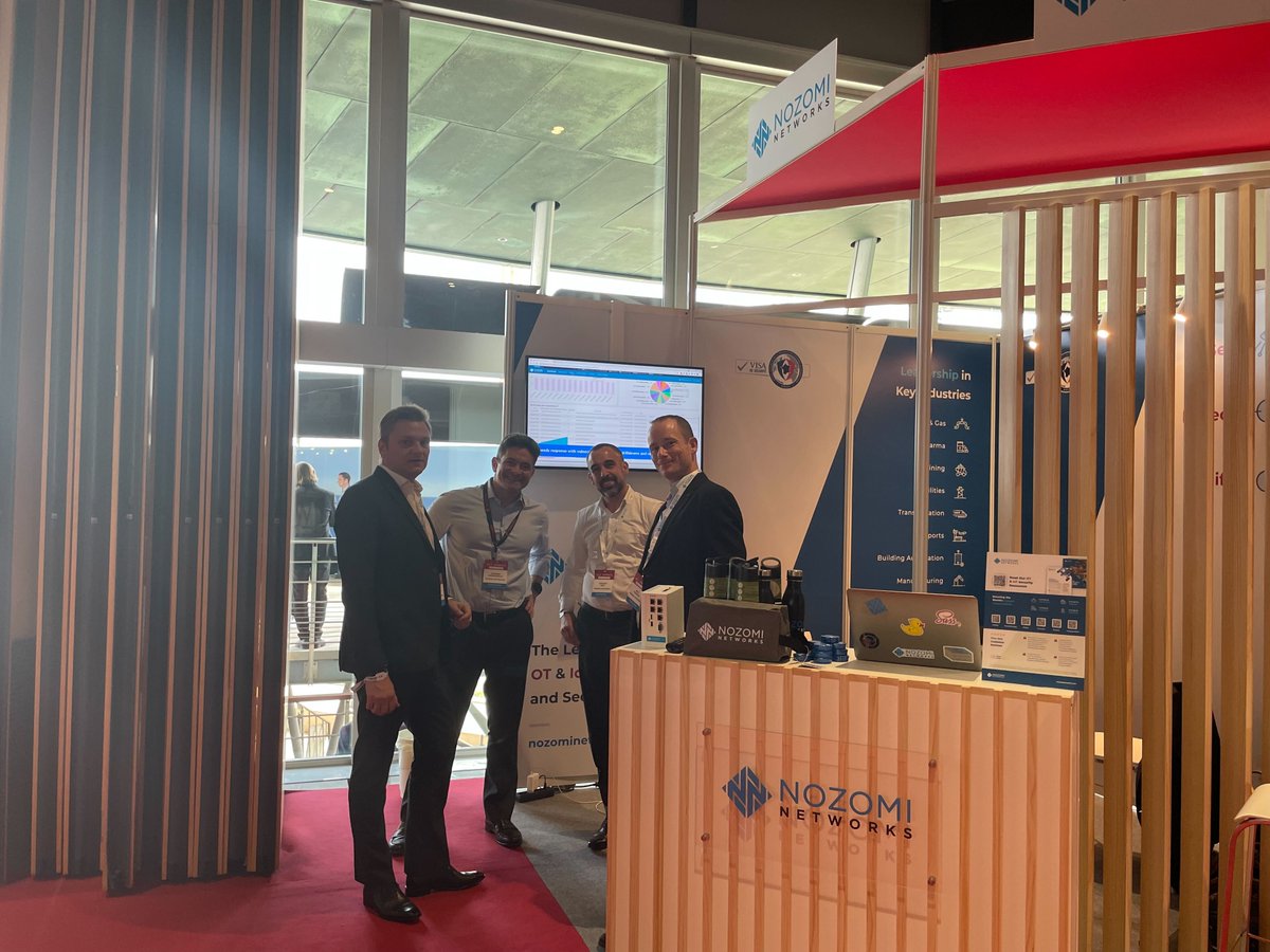 nozominetworks's tweet photo. Les Assises à Monaco ouvre ses portes. Nozomi Networks, avec la présence de son CEO @capdevielle, sera heureuse de vous recevoir stand 108! Solution certifié ANSSI - Agence nationale de la sécurité des systèmes d'information - #CSPN pour les réseaux #OT! https://t.co/Z9ZdPfdf6O https://t.co/WGFaArBNH8