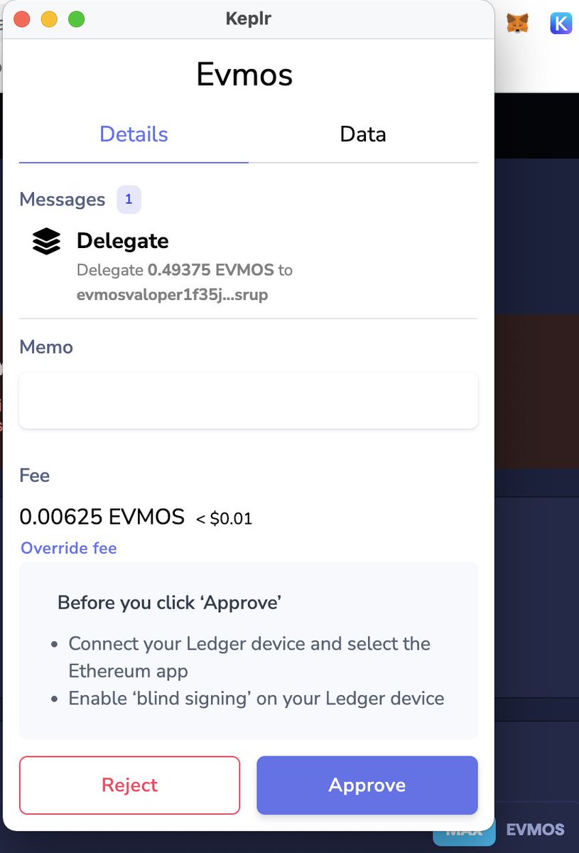 <a href="/keplrwallet/">Keplr Wallet</a> 🔜 <a href="/ethereum/">Ethereum</a> 
Did you recognize something different?😉 This is just the beginning.💙 s/o to team <a href="/EvmosOrg/">Evmos // evmOS ☄️</a> &amp; <a href="/TonyYun9/">Tony, Yun</a> 👏

#Keplr #Cosmos #Ethereum #Evmos #Ledger