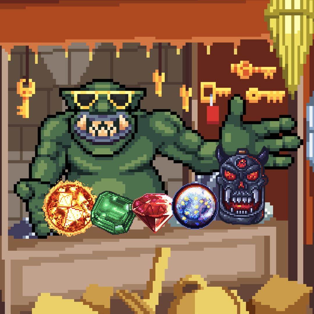 ZM Horde, what's the next rare item that you are looking forward to farm in <a href="/EtherOrcs/">EtherOrcs ⚔️</a> Dungeons ?  
- Gizbo got the keys - zug zug 🔑