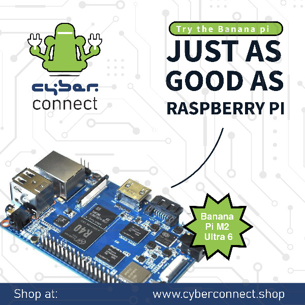 Banana pi, a competitor of Raspberry Pi, is a new single-board computer with a much faster processor and RAM power.Check our website for more. cyberconnect.shop/shop Get in touch :011 781 8014 Whatsapp: 079 706 8993 #NetworkStorage #SingleboardComputer #Dynamiteinsmallpackages.