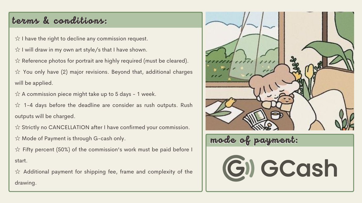 reeshearts_'s tweet photo. — ꒰ welcome to @reesheart_'s galore .ᐟ ꒱

hello, artsy people! my name is reesh, and i'm now open for both art commissions and ghostwriting services. read my sheets below for more info ♡ https://t.co/HlS3gDNblN