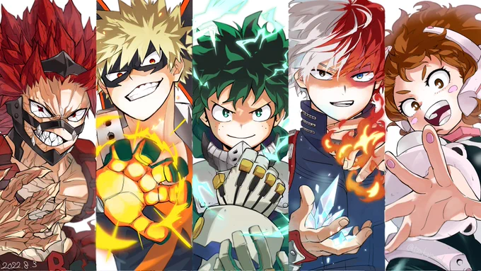 #世界私の絵柄変わりすぎだろ選手権ジャンルによって変わる絵柄を見て欲しい 
