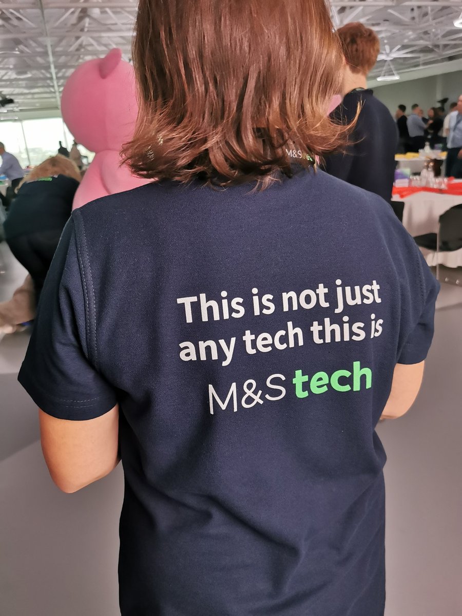 Thrilled to be with the CTO and his #technology function at the Science museum today. Quite apt for our TechEd event that the strapline for the museum is 'home of human ingenuity'. Today is a wonderful demonstration of commitment to #development <a href="/marksandspencer/">M&S</a> #notjustanyjob