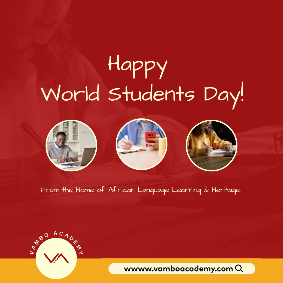 VamboAcademy's tweet photo. Have you subscribed to our platform or booked a session with Vambo Academy? We would like to honour all our learners and students today. We have had the privilege of teaching 12 African languages. Thank you for trusting Vambo Academy! https://t.co/8JLJcJ8D6R