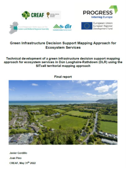InterregPROGRE1's tweet photo. Visit @interregeurope #PROGRESS library for full report "#PilotAction: Testing the transfer of the SITxell approach for ecosystem services mapping in Dún Laoighaire-Rathdown" @dlrcc @EMRAssembly in #Ireland in partnership with partner @CREAF_ecologia. https://t.co/Gb7EmWJWQI https://t.co/DykEFQxKEF