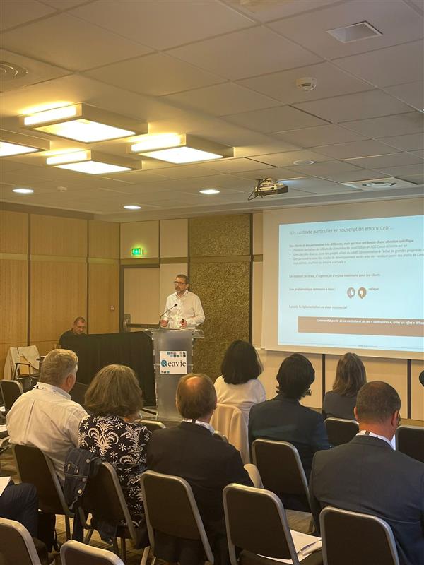 Congrès Reavie (@argusreavie) on Twitter photo Faciliter toujours plus l’assurance emprunteur. Guillaume Kuch, Marie-Odile Risbec et Wilfried Briand de <a href="/CNP_Assurances/">CNP Assurances</a> partagent leurs analyses. #reavie2022 Faciliter toujours plus l’assurance emprunteur. Guillaume Kuch, Marie-Odile Risbec et Wilfried Briand de <a href="/CNP_Assurances/">CNP Assurances</a> partagent leurs analyses. #reavie2022