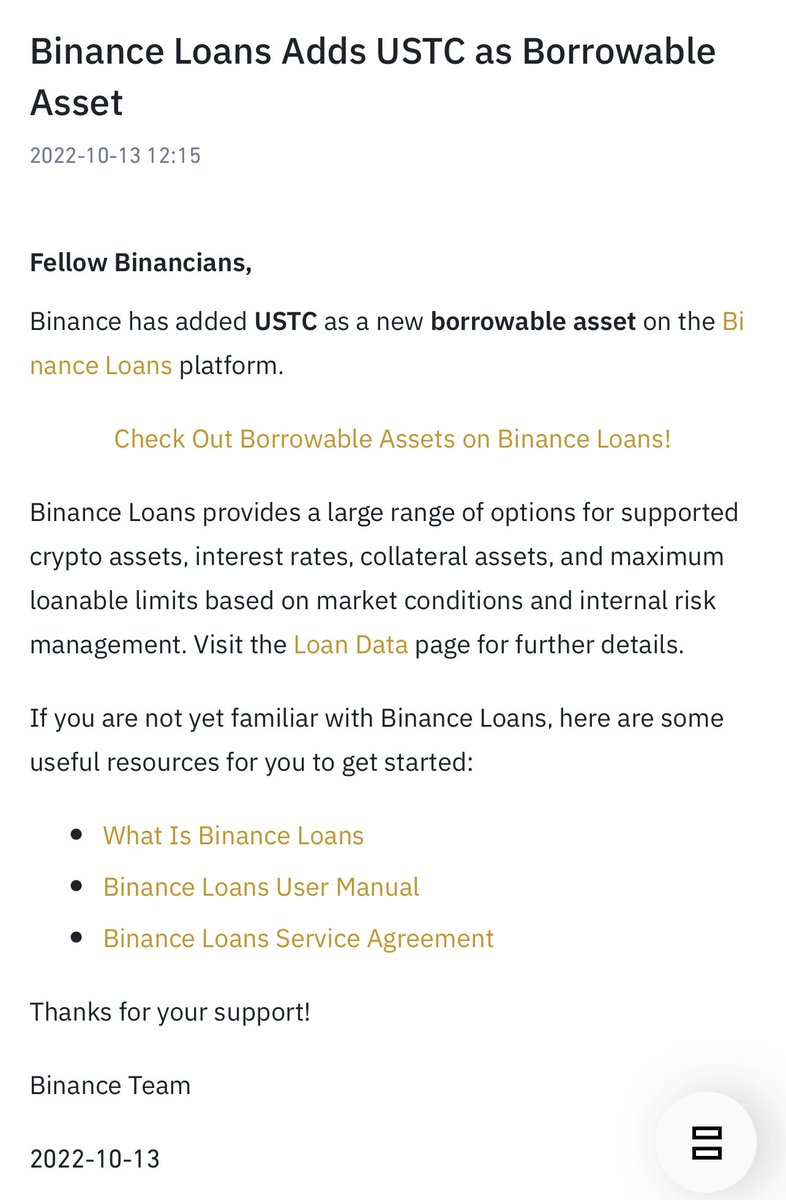 USTC back to 1$ 🙏🙏
HOLD or “0”

NFA