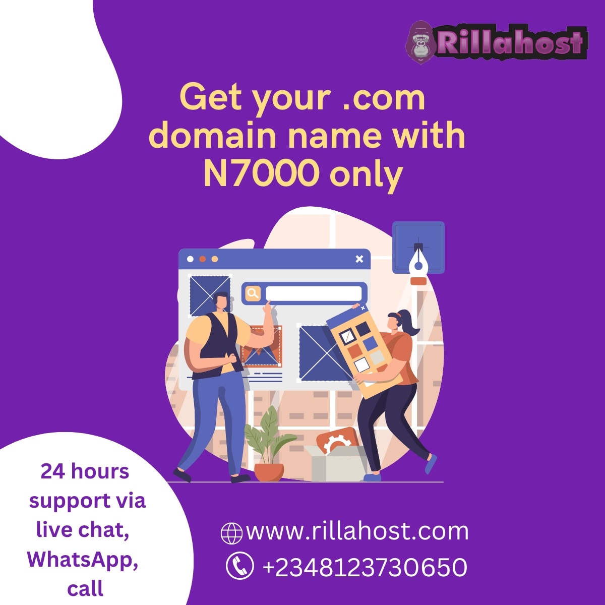rilla_host's tweet photo. Visit https://t.co/jlZ8nrkbKe to buy now

Or Call/DM to 08123730650

#rillahost #cheapest #webdesign #website #hosting #hostingcompany #websitedesignersinuk #business #websitedesignersinnigeria #websitedesigners #cheaphosting #wordpress #wordpressuser https://t.co/9RAbbaMZYG