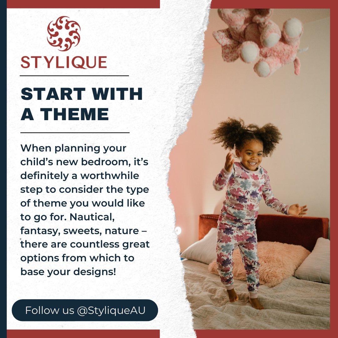 When planning your child’s new bedroom, it’s definitely a worthwhile step to consider the type of theme you would like to go for. Nautical, fantasy, sweets, nature – there are countless great options from which to base your designs!🥰

#kidsbedroomideas #kidsroominspiration
