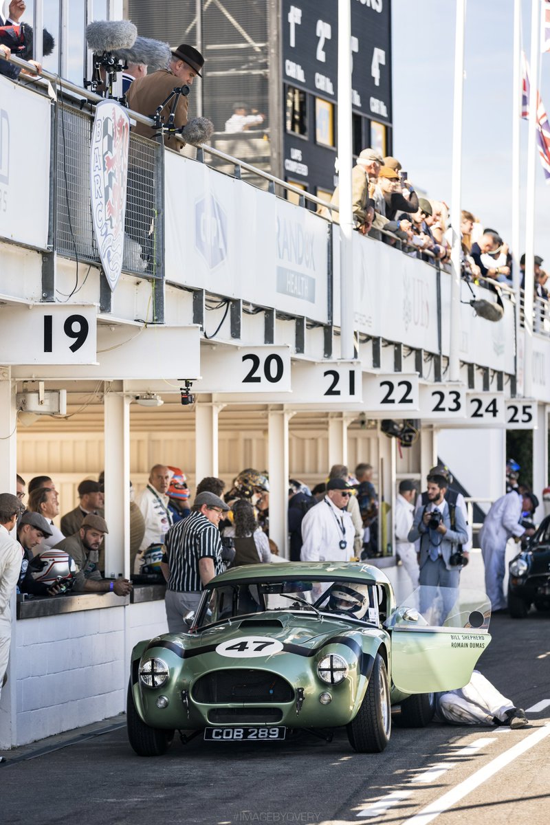 THE IN CROWD #IMAGEBYOVERY #racttcelebration #ACcobra #COB289 #CSX2212 #billshepherdautomotive #grrc #goodwoodrevival #pitstop #TBT