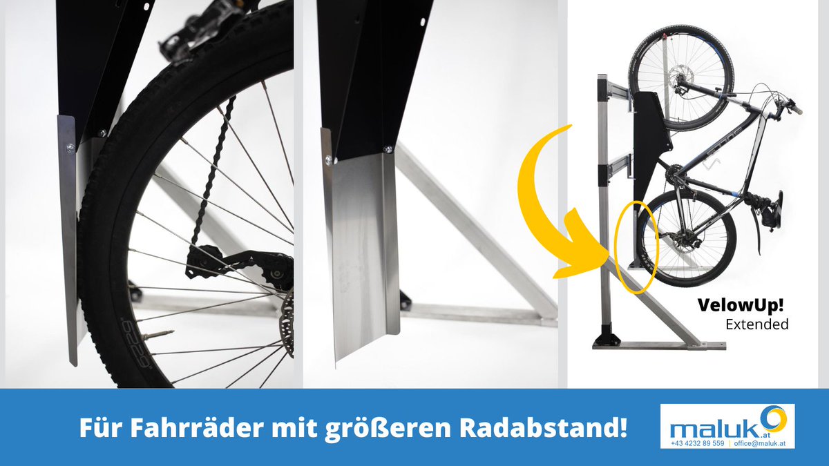 malukGmbH's tweet photo. 🔊Biker aufgepasst!🚲VelowUp! Extended, das neue Modell für Fahrräder mit größeren Radabstand.
👉 https://t.co/mLXurb8YAX
#bike #velo #rad #fahrrad #mtb #bike #wandparker #radständer #radparker #vertikalparker #natur #berge #fahrradfahren #sport #gesund #velowup #maluk https://t.co/TVv518aKtd