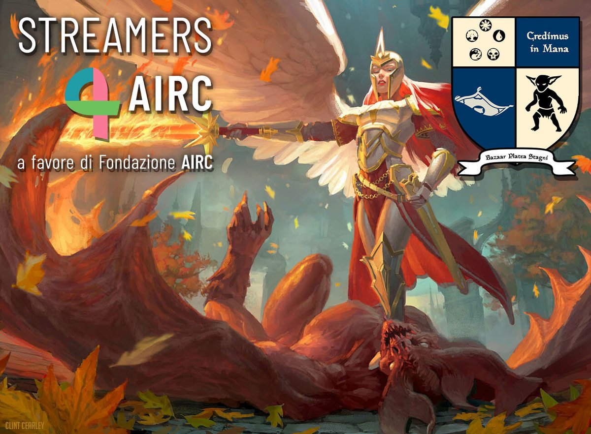 Da oggi il Bazaar collabora con <a href="/AIRC_it/">Fondazione AIRC per la ricerca sul cancro</a> per la raccolta fondi #streamers4airc assieme a molti altri creators!
Stasera avrete un video dedicato all'iniziativa e avrete anche una sorpresa!
Se volete maggiori informazioni e donare andate qui!
retedeldono.it/it/n/224320