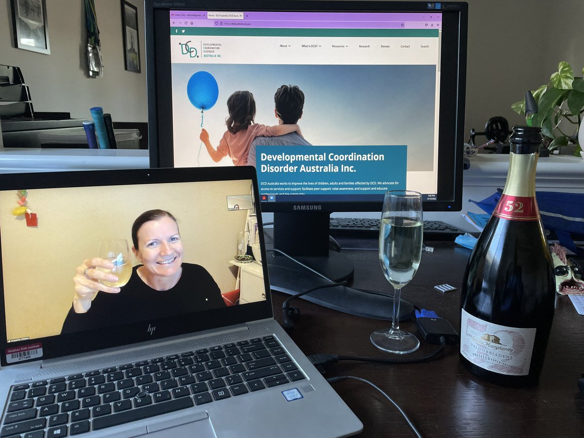 So happy to announce that the DCD Australia website is officially live: dcdaustralia.org.au 
Cheers <a href="/dr_j_williams/">A/Prof Jacqueline Williams</a> <a href="/IncDcd/">DCDAustraliaInc.</a> 🥂🎈