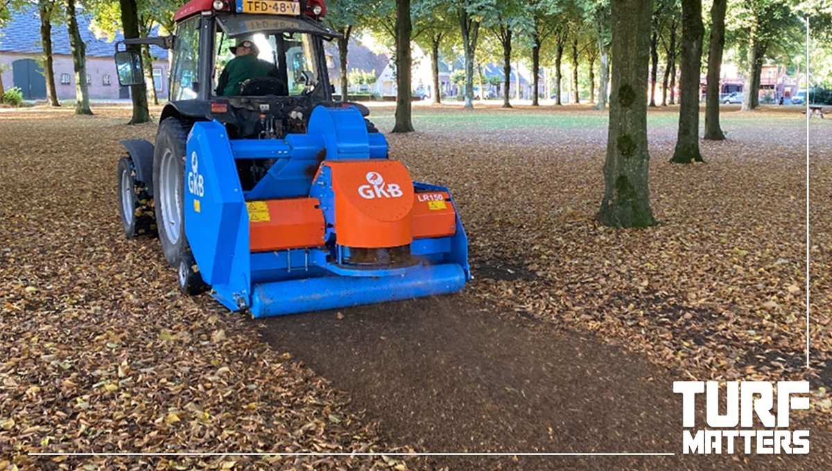 TurfMatters's tweet photo. #TurfNews @GKBmachines will be retuning to @GMA_SALTEX for 2022, showcasing a new solution to the problem of large-area leaf clearance.
Read more 👉 https://t.co/DgBegZ1aPN https://t.co/HzeNiulTDL