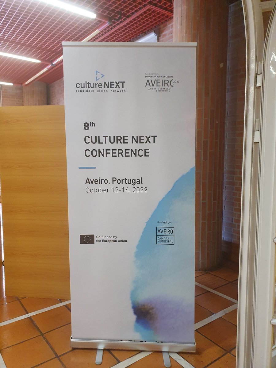 tfconsultancy's tweet photo. Mayor of #Aveiro says "Culture is everything". An activist city where culture is foundational. Privilege to be speaking at a range of events for the city's Culture Week #aveirotechweek #criatech #prisma #neweuropeanbauhaus #ccikic #culturenext #aveiro2027 https://t.co/hy4PMQUOMi