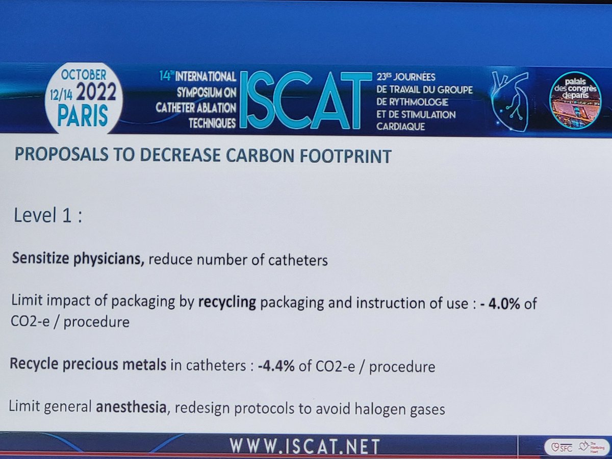 rythmo_sfc's tweet photo. Ablation de FA: 125 tonnes de CO2🌪 par jour dans le monde
par Francis Bessiere
> il est urgent de mettre en place une démarche eco-responsable 🍀dans nos pratiques d'ablation
#ISCAT2022 https://t.co/1UH5qEdT6n