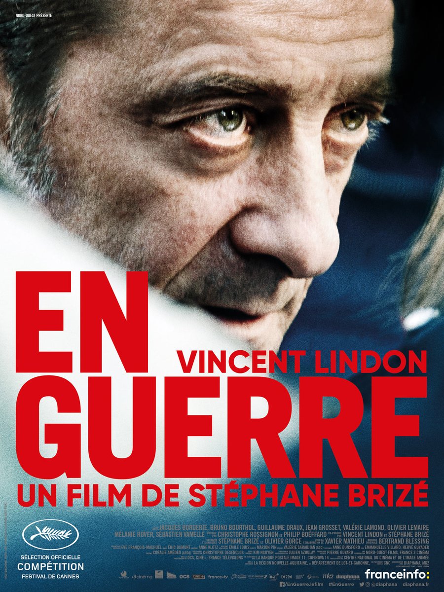 📽️[Festival ciné-débat] Rdv ce samedi 15/10 pour la projection du film 'En guerre' de S. Brizé, suivi du débat “Transition écologique : atout ou péril pour l’emploi ?”, dans le cadre de Projection Transition organisé par @Les_shifters ! Infos et billets : lnkd.in/dciyczJw