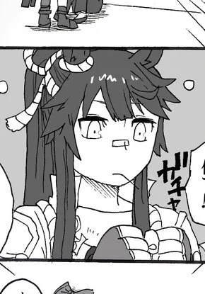 #世界私の絵柄変わりすぎだろ選手権 #ウマ娘
当社比 ナリタブライアン
←2021      2022→ 