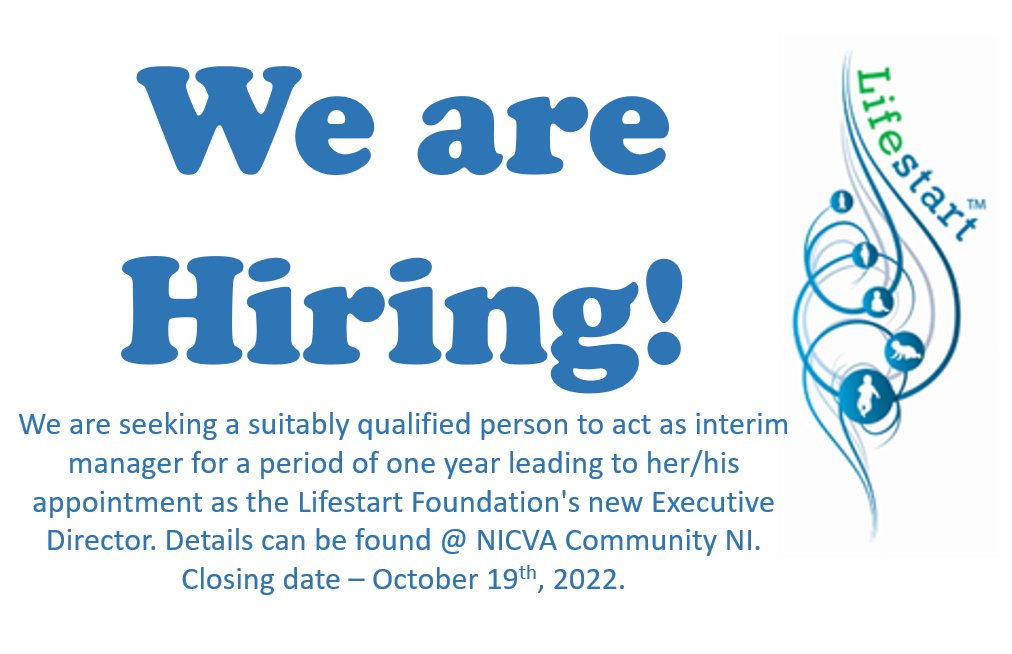 Delighted to announce we are hiring. Link to details and application form -  communityni.org/job/interim-ma…