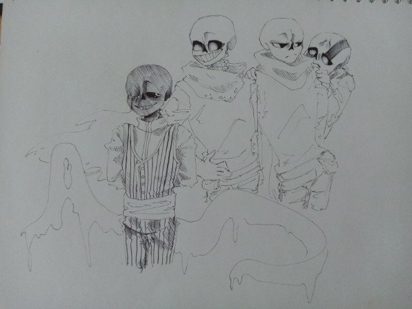 AlexZahhak's tweet photo. Recently I decided to make a redraw of an old sketch. Look how happy they are..

#Undertale
#Undertale_AU
#UnderTale_OC https://t.co/oH7qgfRYcx