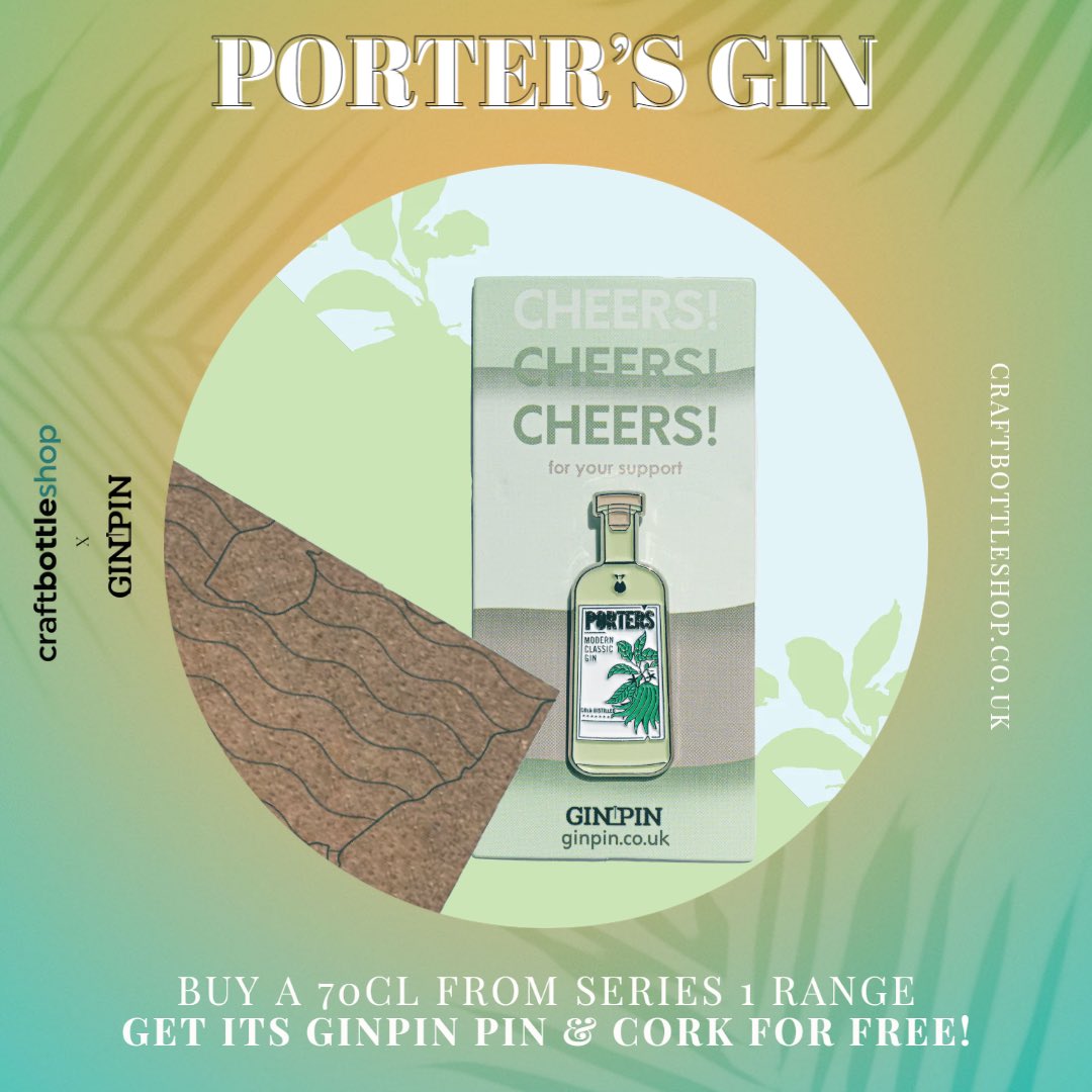 GINPIN (@originalginpin) on Twitter photo We’ve teamed up with @cbs_bottleshop to give you a FREE GinPin Pin & Cork box with every 70cl bottle from the Series 1 range purchased!
<a href="/portersgin/">Porter's Gin</a>
#ginpin #scotland #scottish #scottishgin #portersgin #supportscottish
craftbottleshop.co.uk/products/porte… We’ve teamed up with @cbs_bottleshop to give you a FREE GinPin Pin & Cork box with every 70cl bottle from the Series 1 range purchased!
<a href="/portersgin/">Porter's Gin</a>
#ginpin #scotland #scottish #scottishgin #portersgin #supportscottish
craftbottleshop.co.uk/products/porte…
