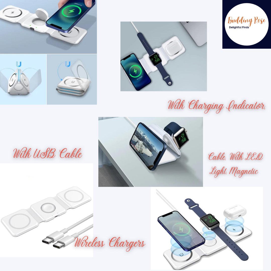 MeritStores's tweet image. agnetic Charger is the ideal solution to charge all your electronic devices
without having to spend money on multiple chargers.
grab yours now @https://buddingroseshop.com/
#wirelescharger #phone #withphone stand #USA #Canada