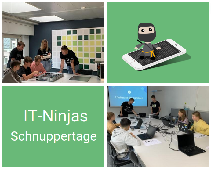 puzzleitc's tweet image. Heute sind die jungen IT-Ninjas bei uns zu Besuch und wagen mutig ihren ersten Schritt in die IT-Welt. Morgen geht es weiter zu @89grad. Wir ermöglichen so zukünftigen Informatiker*innen den vielseitigen Beruf und zwei Berner IT-Firmen kennenzulernen.

#puzzleness