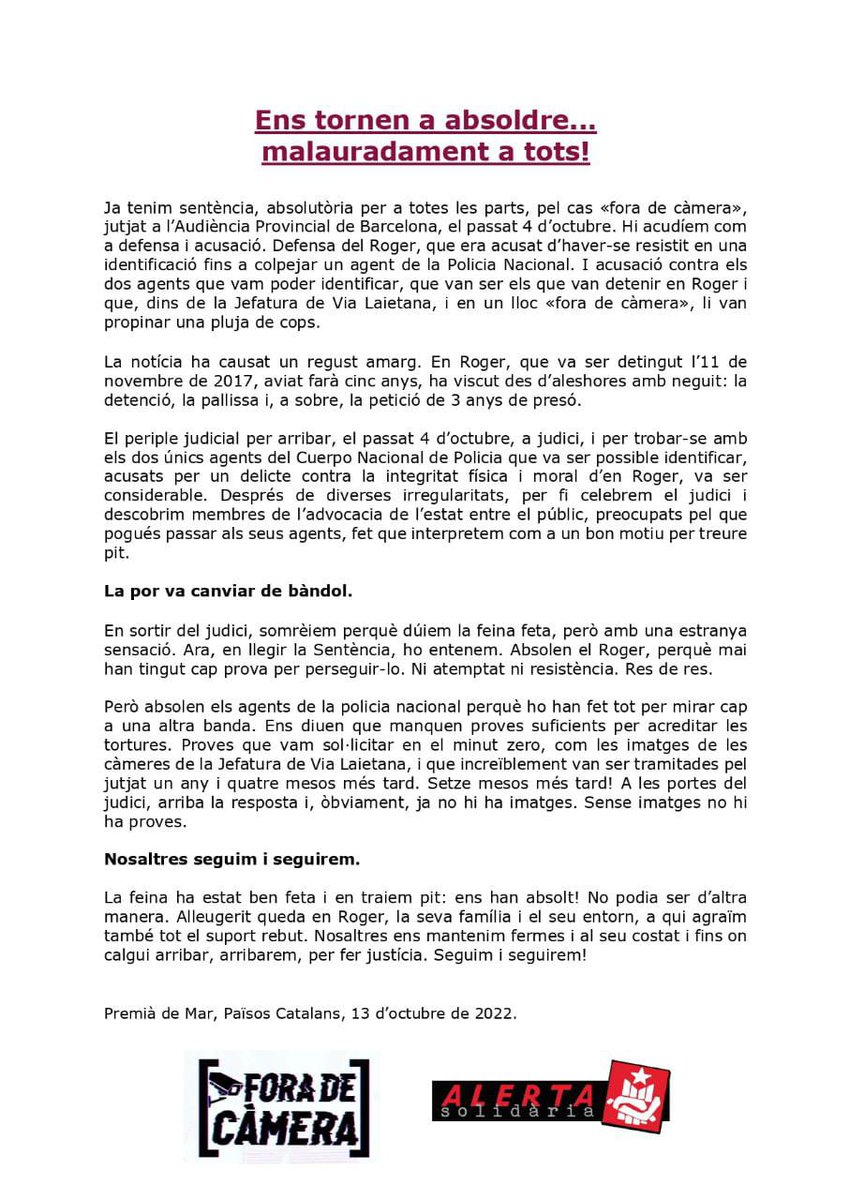 Fora de Càmera tweet media