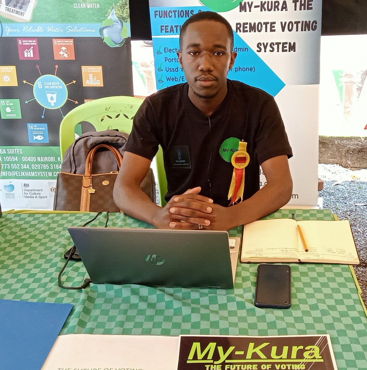 otieno_tebby's tweet photo. @IEBCKenya @ICTAuthorityKE @MediaCouncilK @KICTANet @KEWOPA @EstherPassaris @SakajaJohnson JKUAT @DiscoverJKUAT student,Nicholas Mugambi @MyVoteMyKura has developed a technology that allows remote voting. Read the story published @parentsafrica
@LeoKemboi
https://t.co/AggkYgJDmV https://t.co/FexgXxKu2r