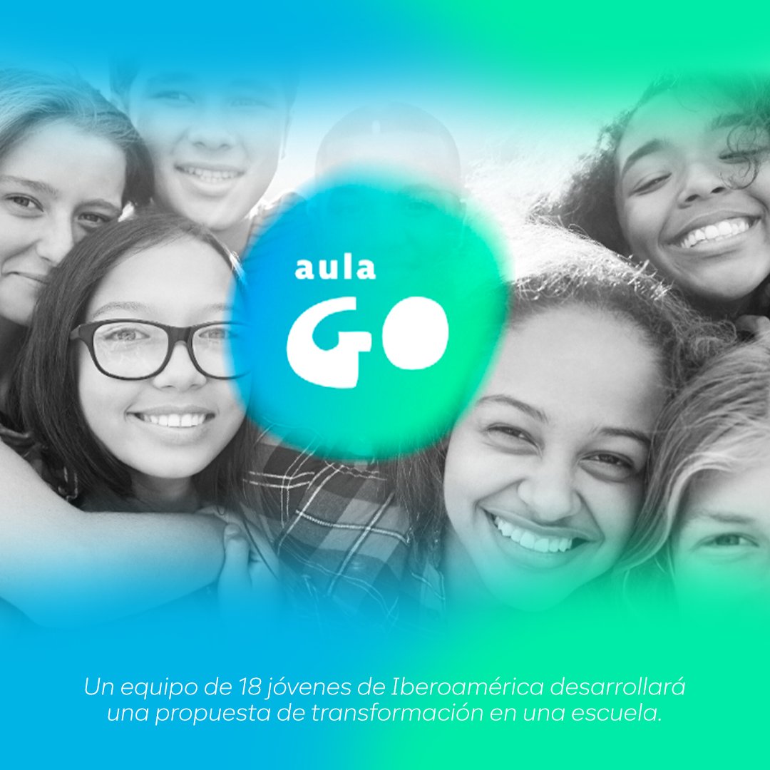 Fundacion_SM's tweet photo. 18 jóvenes de 9 países dispuestos a cambiar el mundo a través de la educación. 💪
🌐 Así funciona #AulaGo, una iniciativa en la que un equipo de mentes creativas desarrollará un proyecto de transformación en una escuela.
https://t.co/jrG4xCr1fl
#JuntosCuidamoslaEducación https://t.co/NEw2ulRPUO