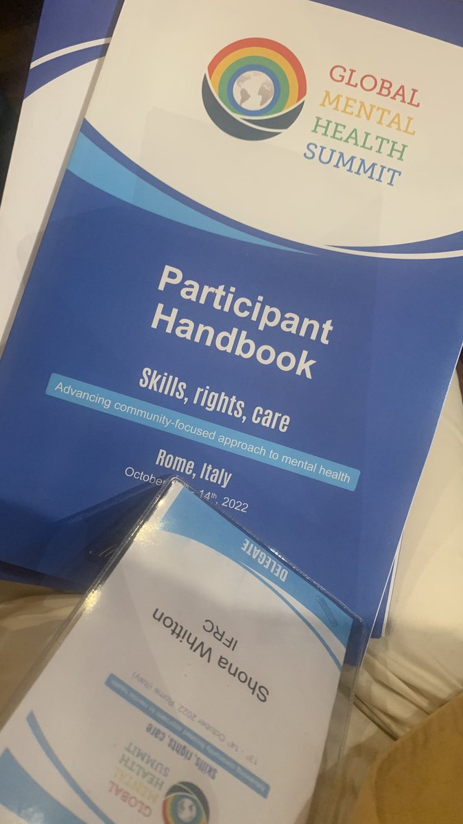 Two days of #GlobalMentalHealth in #Roma 🇮🇹