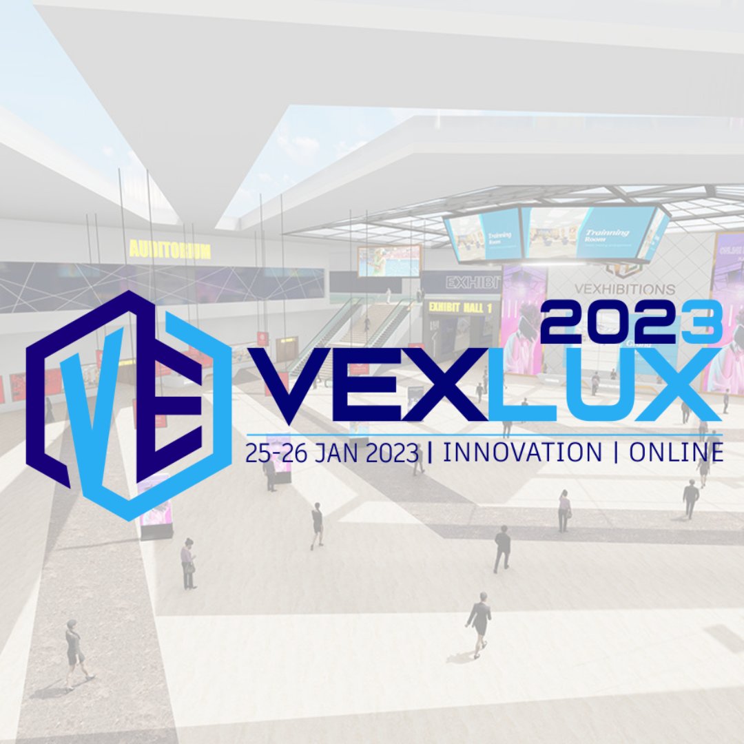 #VEXLUX23, The 3D online platform that lets you walk the exhibitions halls, visit the auditorium, sit in the meeting and training rooms or even chillout and network in our coffee.

#vrtnws #businessadvice #business #vrtech #3dart #3Danimation #Metaverse #network #TechNews