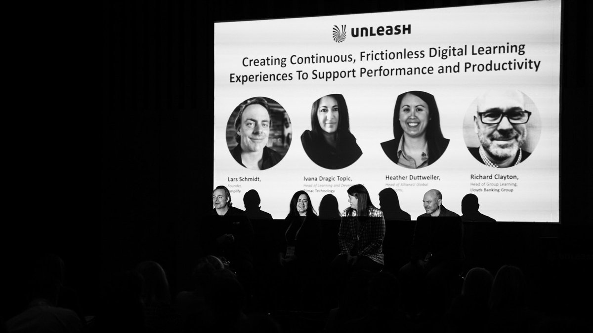 jsundlo's tweet photo. Next up! All things learning with @Lars, Ivana Dragic Topic, @hldhq and Richard Clayton. #unleashworld https://t.co/RrH0M1xPrq