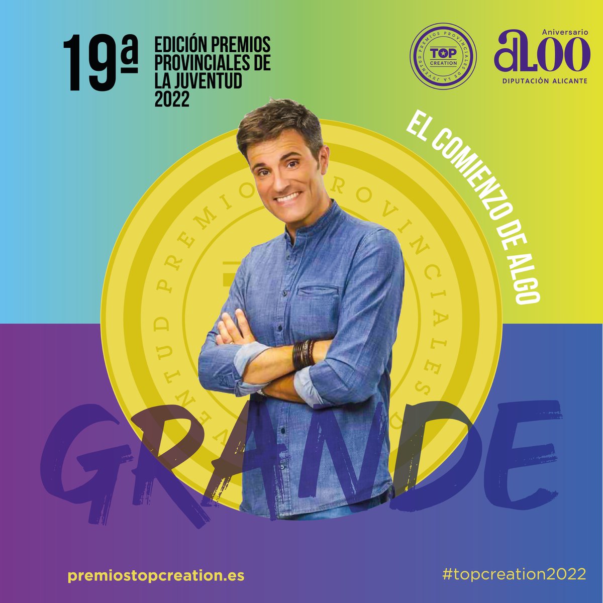 dipuALCjuventud's tweet photo. ¡Se acabó la cuenta atrás! ¡Llegó el día!
Hoy vamos a tener la oportunidad de vivir en primera persona algo muy grande. ¡A partir de las 20:00h, te esperamos en el ADDA para disfrutar de una gala presentada por Luis Larrodera!
#topcreation #elcomienzodealgogrande https://t.co/LZ7Qzq32EN