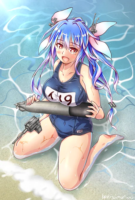 イクは魚雷をブチコミたくてうずうずしてる! #艦これ #伊19 