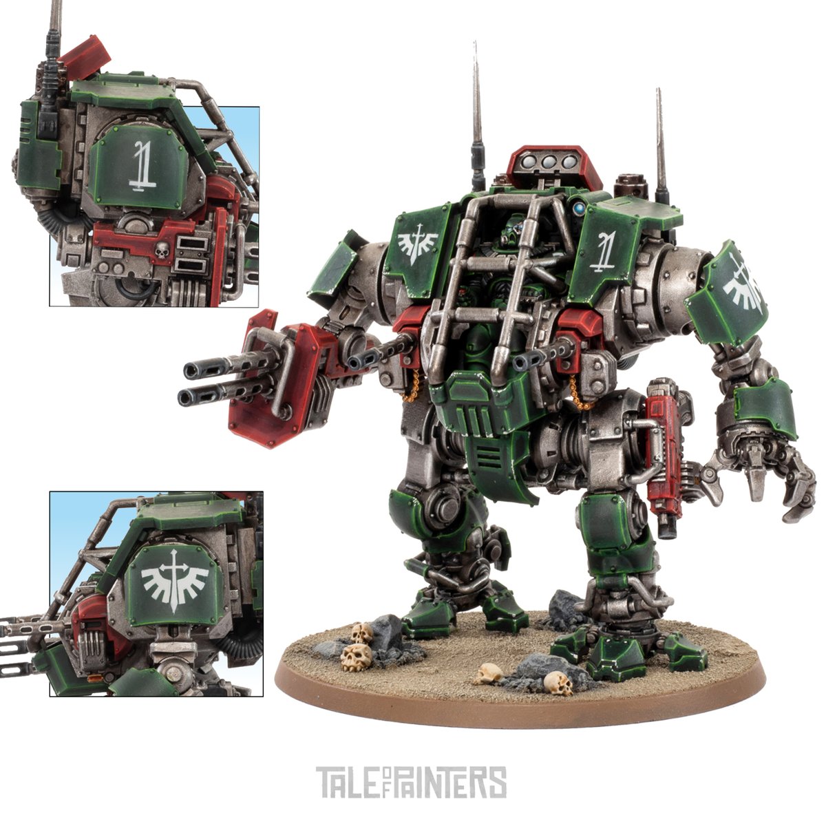 Garfytwit's tweet photo. Easily the best #spacemarines chapter there is, (they're the First Legion for a reason) is my beloved Dark Angels. #WarhammerCommunity #darkangels https://t.co/dORh1qbakK